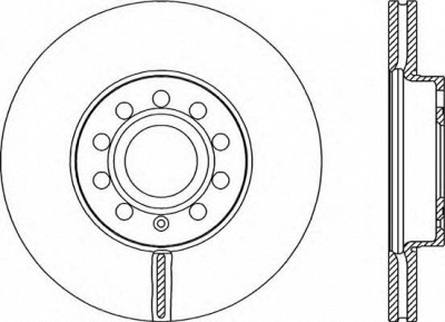 OPEN PARTS bdr215120 -  Тормозной диск